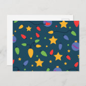 Shine bright this season! feestdagenkaart (Voorkant / Achterkant)