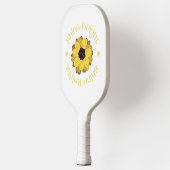 Shine Bright Yellow Sunflower Pickleball Paddle (Links)