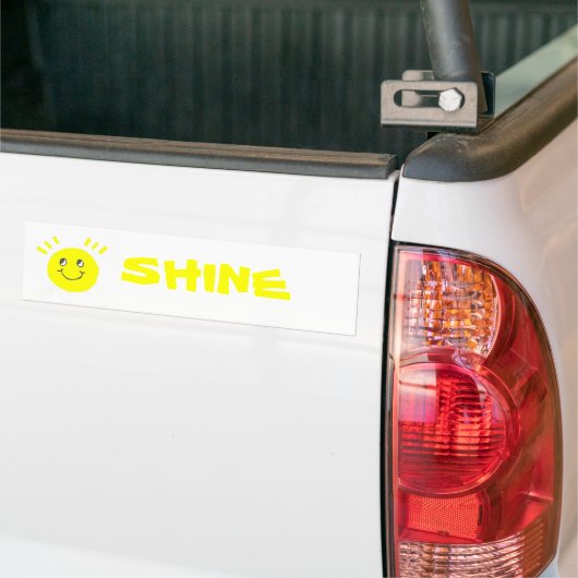 Shine Bumpersticker (Op Truck)