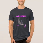 Shine Cat op de maan T-shirt (Voorkant)