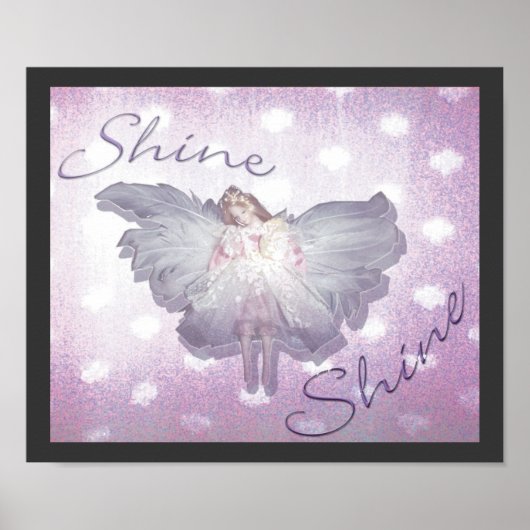 Shine, digitale collage poster (Voorkant)