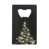 Shine d'or des étoiles sur l'arbre de Noël Dark (Dos)