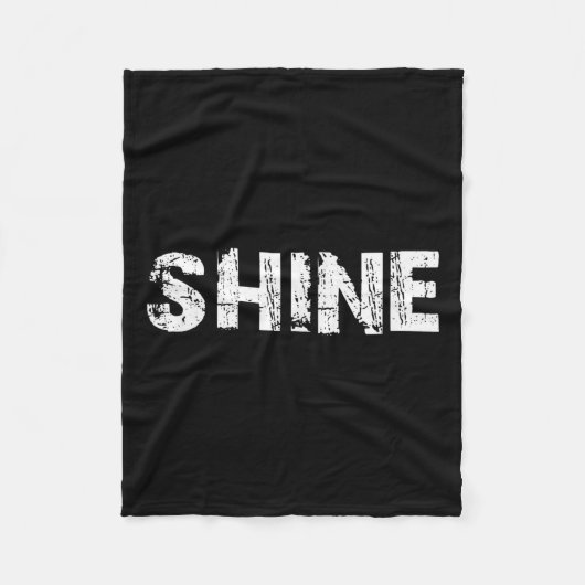 Shine  fleece deken (Voorkant)