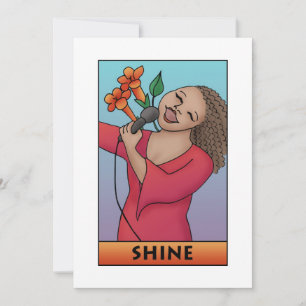 Shine Invitation Kaart