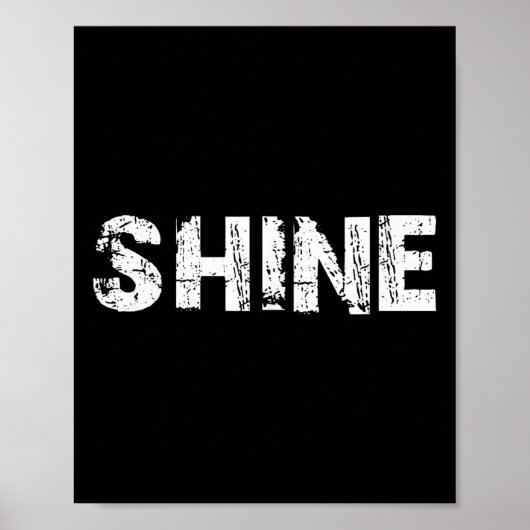 Shine  poster (Voorkant)