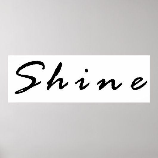 Shine Poster (Voorkant)