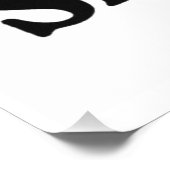 SHINE Retro Smiley Face Bold Typography Poster (Coin)