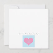 Shine... wenskaart kaart (Achterkant)