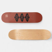 Shingen Takeda's vlag Skateboard (Horizontaal)