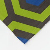 Shining Blue Fleece Deken (Hoek)