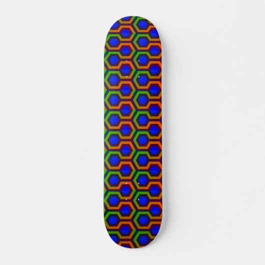 Shining Blue Skateboard (Voorkant)
