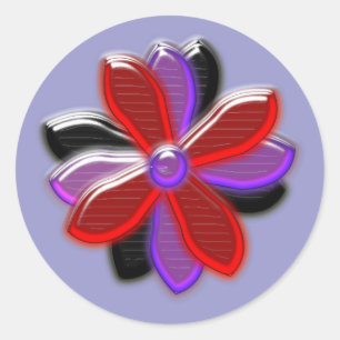 Shining Daisy Flower Sticker