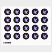 Shining Dove Ronde Sticker (Vel)
