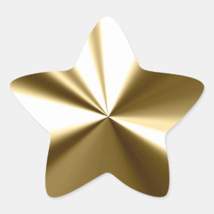 Shining Gold Star Stickers