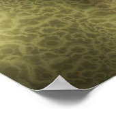 Shining Golden Spiral Poster (Hoek)