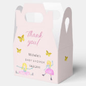 Shining Like A Girl Waterverf Illustratie Bedankdoosjes (Geopend)