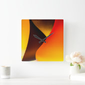 Shining Murano Glass Vierkante Klok (Huis)