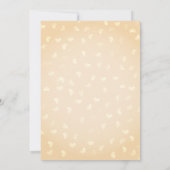 Shining Red Heart Valentijnsdag Party Invite Kaart (Achterkant)