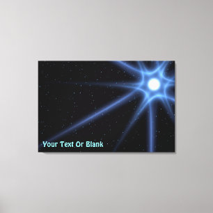 Shining Star Canvas Afdruk