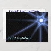 Shining Star Kaart (Voorkant / Achterkant)