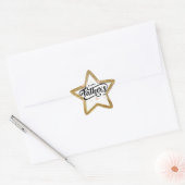 "Shining Star Pap" Ster Sticker (Envelop)