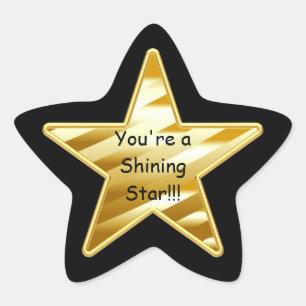 Shining Star Ster Sticker