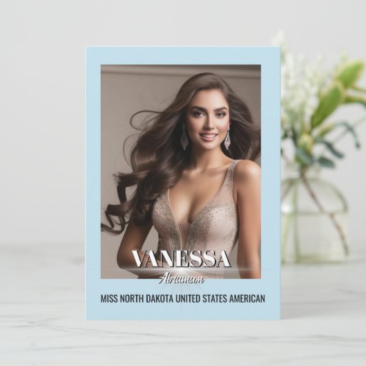 Shining Star Ultimate Autograph Kaart (Staand voorkant)