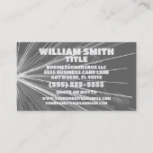 Shining Star Welder Visitekaartje (Achterkant)