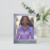 Shining Stars Talent Showcase Briefkaart Invitatio (Staand voorkant)