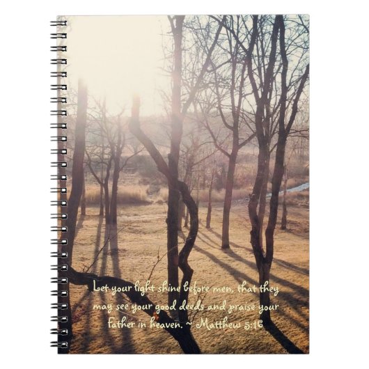 Shining Through Journal Notitieboek (Voorkant)