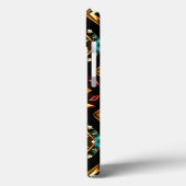 Shining Yellow Diamond Pattern Telefoon Case-Mate iPhone Case (Achterkant / Links)