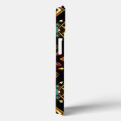 Shining Yellow Diamond Pattern Telefoon Case-Mate iPhone Case (Achterkant / Rechts)