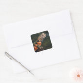 Shinisaurus crocodilurus vierkante sticker (Envelop)