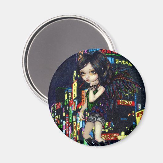 "Shinjuku Angel" Magneet (Voorkant / Achterkant)