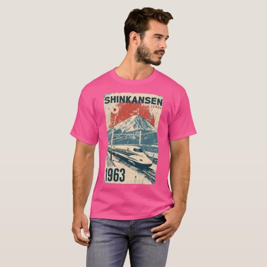 Shinkansen 2 t-shirt (Voorkant volledig)