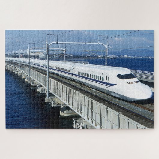 Shinkansen Flexibele puzzel (Horizontaal)