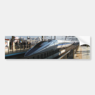 Shinkansen uit de 500-reeks 新 線 Bullet Train Bumpersticker