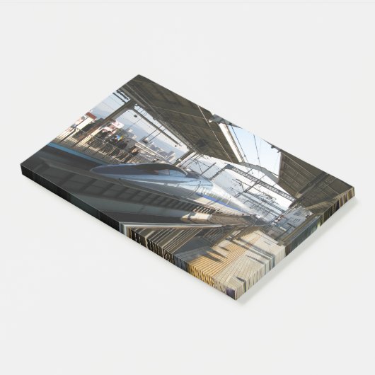 Shinkansen uit de 500-reeks 新 線 Bullet Train Post-it® Notes (Schuin)