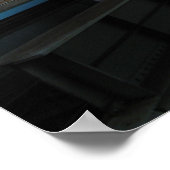 Shinkansen uit de 500-reeks 新 線 Bullet Train Poster (Hoek)