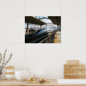 Shinkansen uit de 500-reeks 新 線 Bullet Train Poster (Keuken)