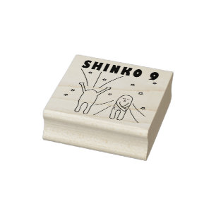 "Shinko 9" Deep Breathing Rubberstempel