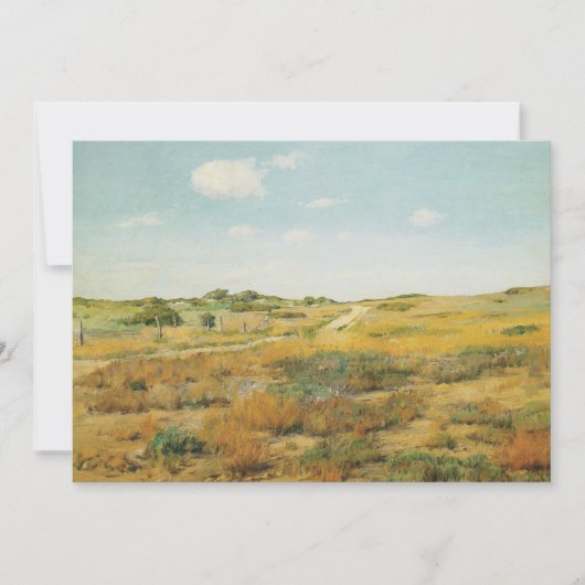 Shinnecock Hills van William Merritt Chase (Voorkant)