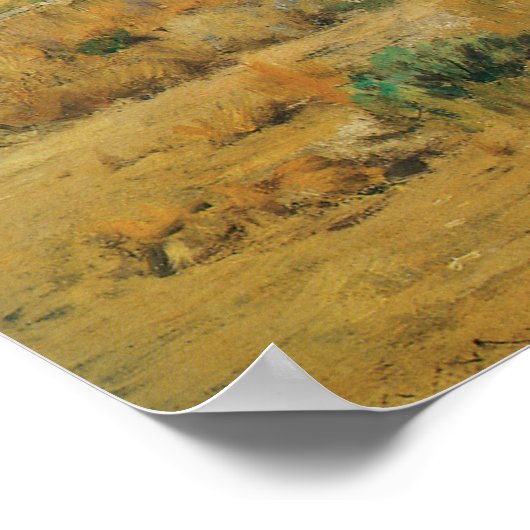 Shinnecock Hills van William Merritt Chase Poster (Hoek)