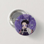Shinobu Kocho Chibi Ronde Button 3,2 Cm (Voorkant /achterkant)