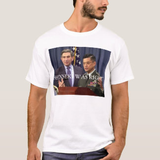 Shinseki had gelijk t-shirt