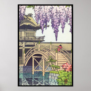 Shinto en zijn architectuur, Kameido Brug Kawase Poster