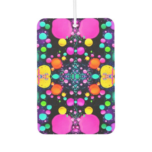 shiny Abstract art Luchtverfrisser (Voorkant)