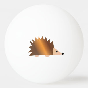 Shiny Brown Hedegel Pingpongballen