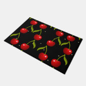 Shiny Cherries Pattern Deurmat (Schuin)