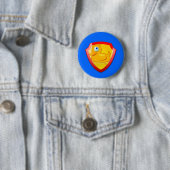 Shiny Defender Duck Ronde Button 5,7 Cm (In situ)